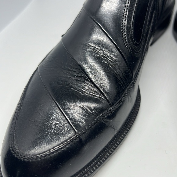 Giorgio Brutini Men's 8 1/2 Black Leather Shoes - Picture 8 of 11